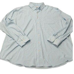 Peter Millar Summer Comfort Mens Long Sleeve Button-up Size XXL-2X
